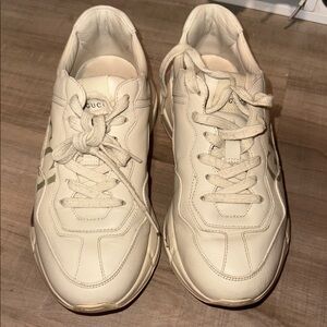 Gucci Men's Off-White Sneakers